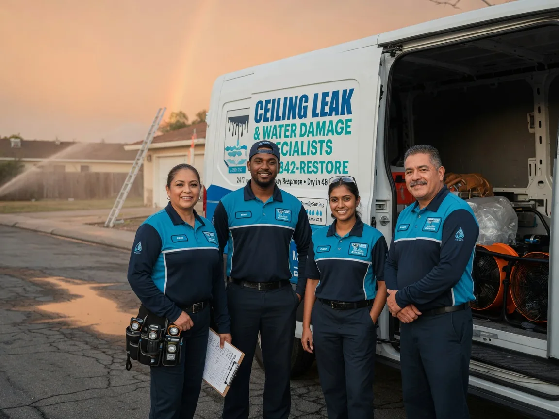 Ceiling Leak Cleanup company in Shandon, CA